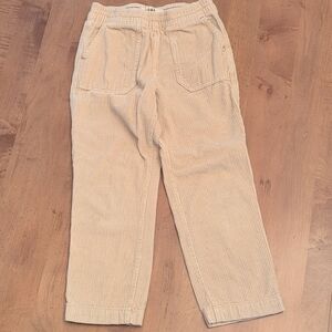 Mini Boden Pull-on Cord Pants - Tan